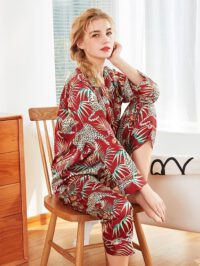 Sophia Print Pajama Set