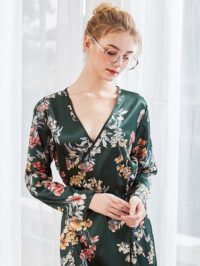 Flower robe